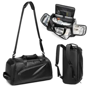 LZ & Roam Travel Bag for Men, Large Capacity, Multifunctional, Suitable for Business Trips, Crossbody Bag, Dry and Wet Separation, Fitness Training Backpack