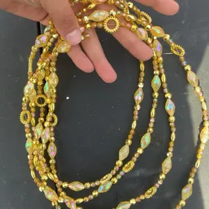 Gold witchy garland decoration 9ft