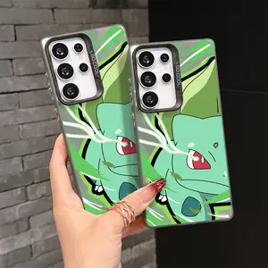 Anime P-PokemonsPhone Case Suitable for Samsung Galaxy S26 S25 S24 A37 A57 A17 A07 A56 A26 A36 A55 A35 A06 A16 A05 A14 A24 A34 A54 A15 A05s A04e A25 S23 S22 S21 S20 FE Ultra Plus Edge 4G 5G Anti Fall Matte Back Cover