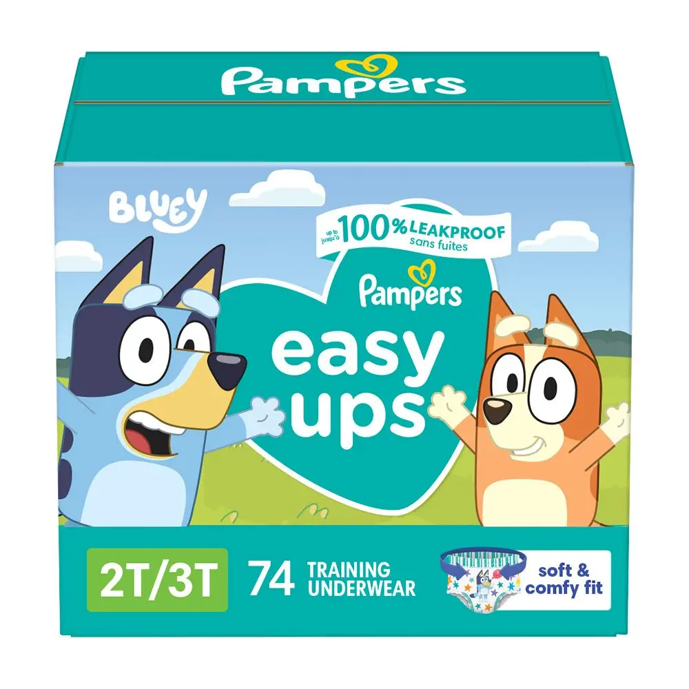 Pampers Easy Ups Boys PJ Masks Training Underwear Super Pack