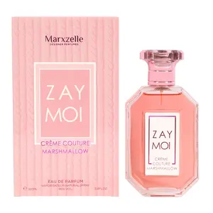 Marxzelle Designer Perfumes of Zay Moi Crème Couture Marshmallow Perfume for Women Eau de Parfum 100ml Fragrance