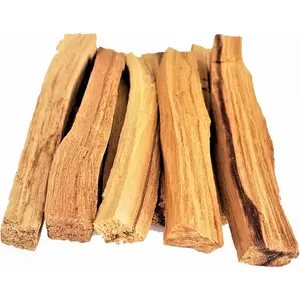 Palo Santo Smudging Bulk Lot Sticks, High Resin Palo Santo, Holy Wood. Premium Certified Authentic, Wild Harvested Incense Stick for Purifying, Cleansing, Healing (5 Sticks)