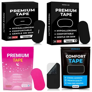 Anti Snore Strips Mouth Tape for Sleepers Elastic Cloth Anti Open Mouth Ovale Night Patch Stop Snoring Aid