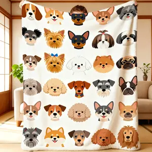 1pc Outdoor Activity Plush Comfort Nap Blanket, Office, All-Season Full-Size Cover Blanket, Holiday Gift, Warm Home Birthday and Christmas Gift, Winter Blanket, Small Throw Blanket, Decorative Friend's -Lined Thick Flannel Shawl Blanket, Tear