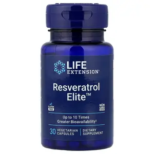 Life Extension Resveratrol Elite™, 30 Vegetarian Capsules