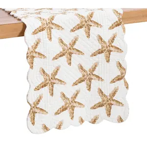 14" x 51" Sandbridge Stars Table Runner by Valerie
