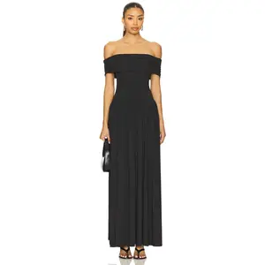 MORE TO COME Brielle Maxi Dress in Black