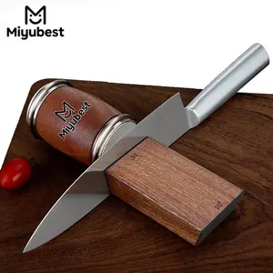Copper Gold Rolling Knife Sharpener Kit, Diamond&Ceramic Knife Sharpening Tool, Knife Sharpener Base with 15°& 20°Magnetic Angles