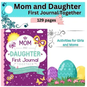 Mom & Daughter Journal – Guided Activities Book for Girls and Moms to Bond, Share Memories & Connect | Perfect Mother’s Day Gift