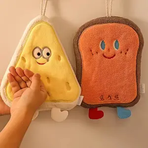 Cute Hanging Thickened Water-Absorbing Hand Towel