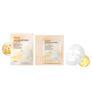 Hoygi Astaxanthin Anti-Aging Mask (Box Set) Is A Gentle, Fine, Tender, Moisturizing And Hydrating Facial Mask Moisture Moisturize free shop samples mascarillas para la cara Deep Moisture Collagen Facial Masks