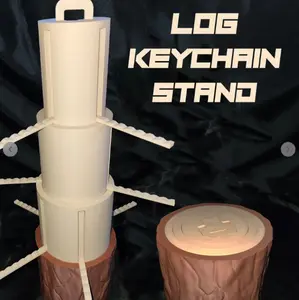Log Keychain Stand!