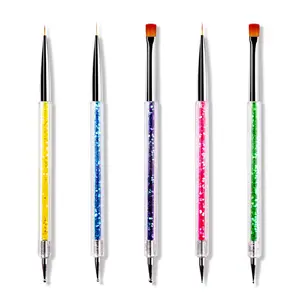 Manicure Tools 5PCs Nails Brushes For Nails Art Accessories Tools Kits Nail Supplies For Professionals Manicure Set