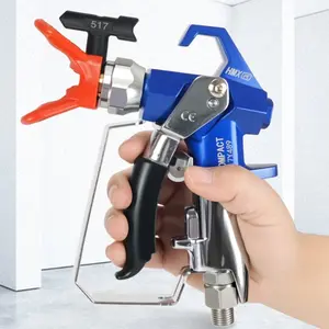 High-Pressure Airless Sprayer Gun with Tool-Free Disassembly, Wear-Resistant Needle & Stainless Steel Nozzle
