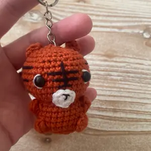 Handmade Tiger Keychain - Perfect for Keys and Accessories