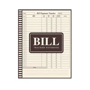 1 Monthly Bill Payment Tracking Notebook -48 Month Checklist Organizer, Suitable for Adults, Bill Record Management, Family Financial Management Tool, Savings Ledger