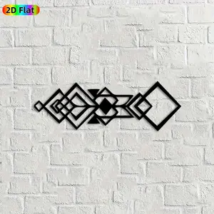 1pc Abstract Geometric Metal Wall Art,Intricate Geometric Statue Mural,Ideal Gift for New Year,Christmas,Modern Decor Enthusiasts,,Perfect for Indoor Wall & Outdoor Fence Wall,Unique Statement Decor for Contemporary Design Enthusiasts