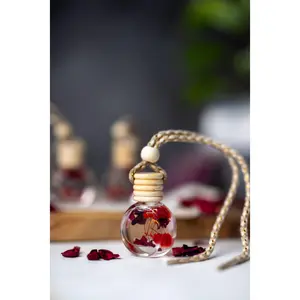 Flowers & Crystals Car Diffuser – Cute Car Accessory for Women – Mother’s Day Gift
