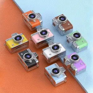 Mini Keychain Digital Camera with 32GB Card, Reader & Adapter! HD Video Recording + Self-shooting. Perfect for Travels, Concerts, Parties. Capture Moments Anytime!