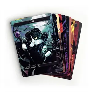 MTG Cat Tokens 10-Pack Variety | Custom Art Creature Proxies for Magic: The Gathering MTG