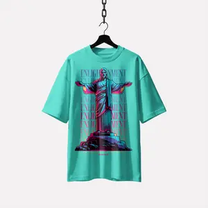 Enlightenment Jesus Shirt - Vibrant Tee with Iconic Statue Design for Spiritual Wear