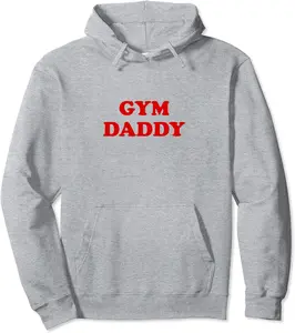 Gym Daddy Funny Joke Weightlifting Bodybuilding Strong Man Pullover Hoodie - Matthewgol Shop 93B0B4F44TRG
