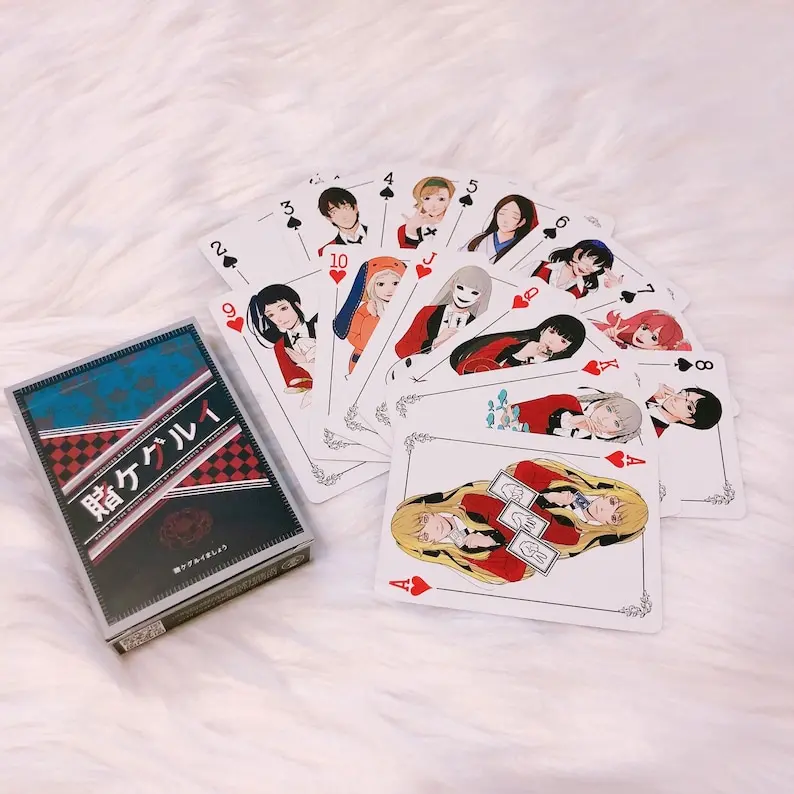 Kakegurui Playing Cards: Full 54-Card Anime Poker Deck for Collectors