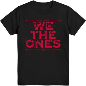 Cotton Short Sleeve WWE Bloodline We The Ones Jey USO Roman Reigns Boys Youth T-Shirt for Men Women