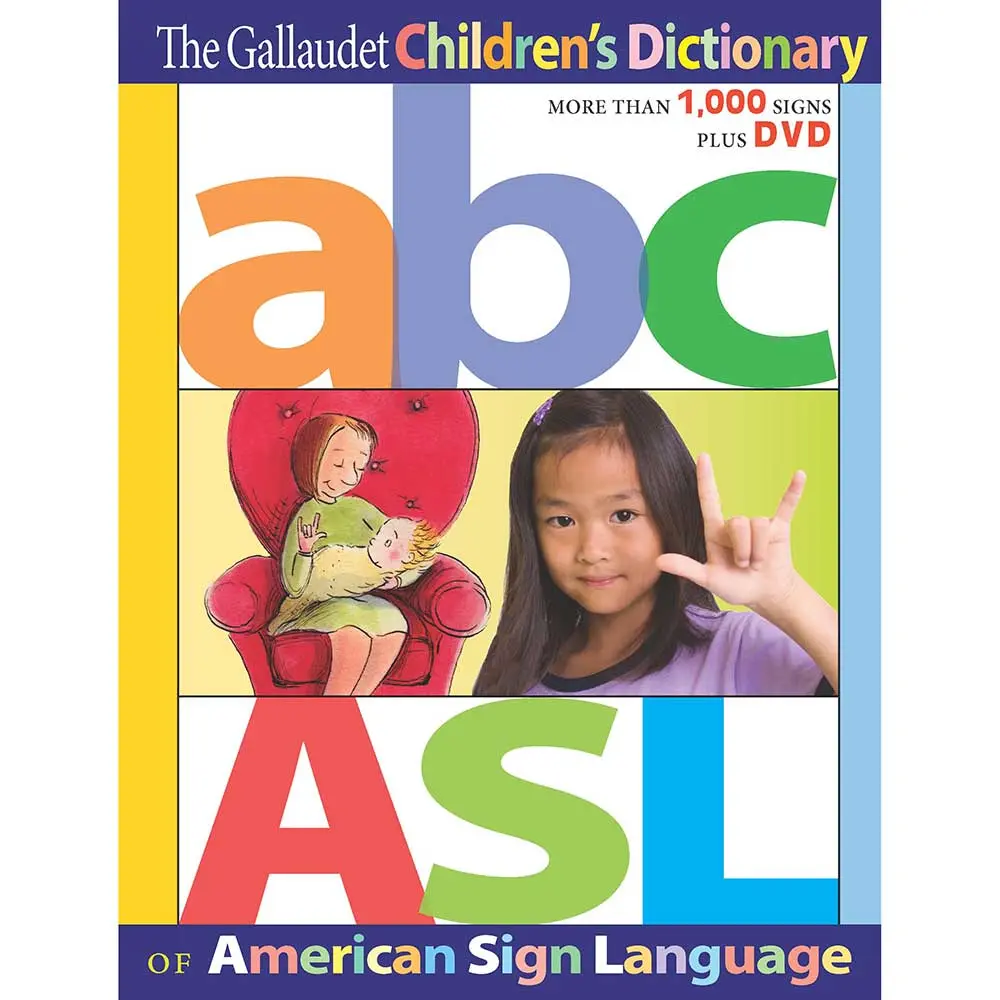 Harris Communications B1299 The American Sign Language of Gallaudet Childrens Dictionary