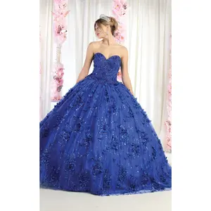 Sweet 16 Birthday Party Dress in Royal Blue Style LK190 Ball Gown