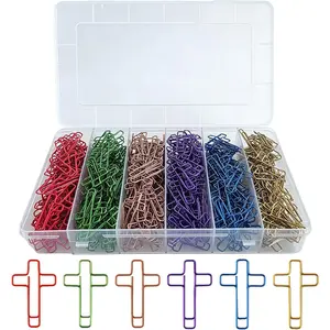 Cute  Paper Clips (180 Pack), Colored  Paper Clips, Paper Clamps for Students Teachers  Journaling and Daily Office Use