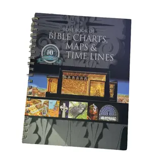 Rose Publishing Rose Book of Bible Charts Maps & Time Lines 10th Anniversary Edition Reproducible Essential Religious Reference Guide for Bible Study