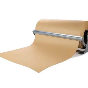 18" Kraft Paper Roll Dispenser & Cutter for Rolls up to 18" Wide and 9" in Diameter – Tabletop Reinforced Steel Paper Holder with a Cutter