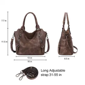 SpringGlowUp Winter Laptop   Purses for Women Vegan Leather Handbags  Purse Shoulder  Large Ladies Hobo  Gift  Large Capacity Computer  for Work Everydag  Trendy Versatile Daily Commuting  fashionable tote bag portable messenger new fashion small square
