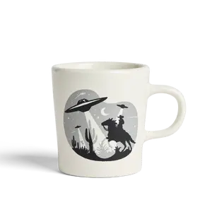 Sam Larson x Created Co. - UFO Invasion - 9oz Ceramic Mug