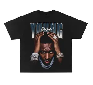 Oversized Graphic T-Shirt Young Dolph Featuring Luxe Style Casual Classic