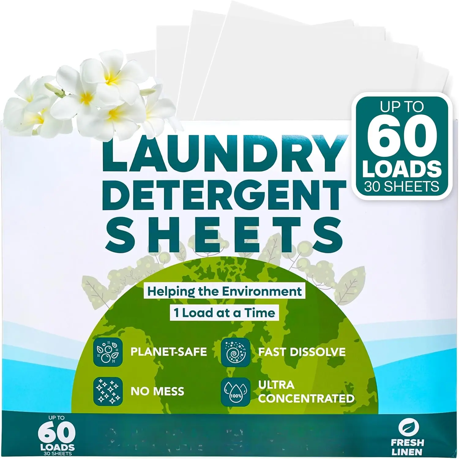 60 Load - Fresh Linen Scent