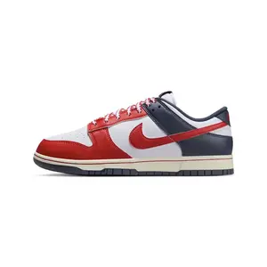 Men's Nike Dunk Low Retro White/University Red (IM2222 100)
