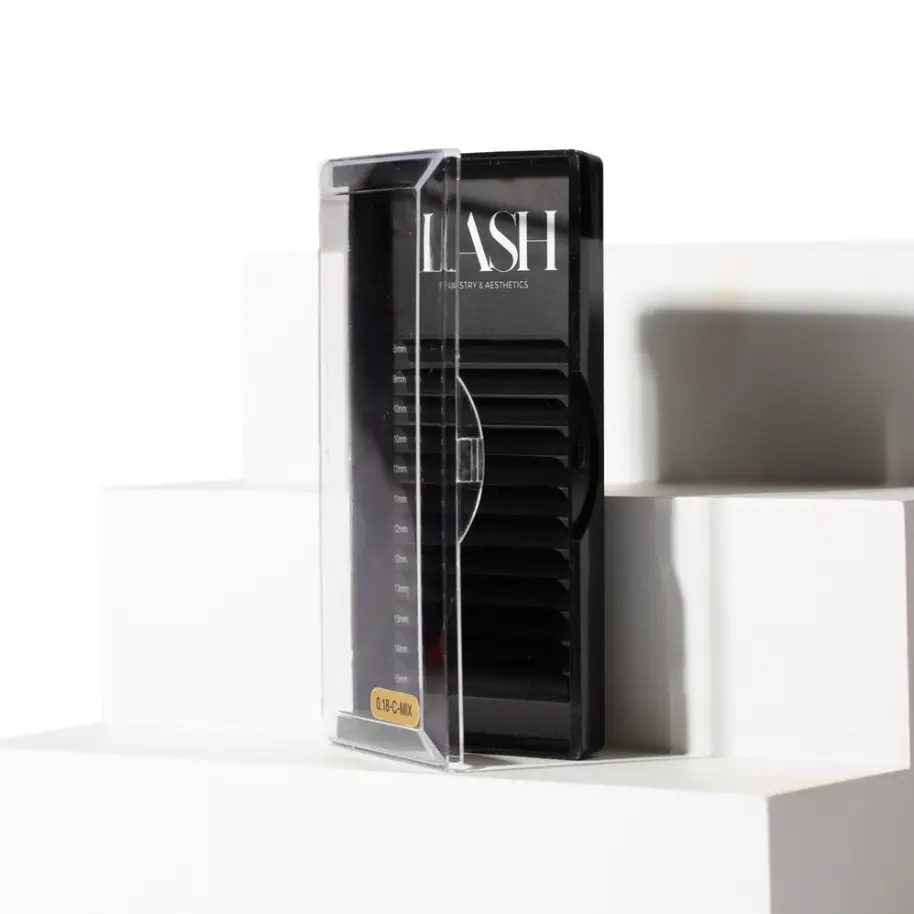 Classic .15 Mixed CC-Curl Lashes for Flawless Natural Look Lightweight Durable Comfortable Wear