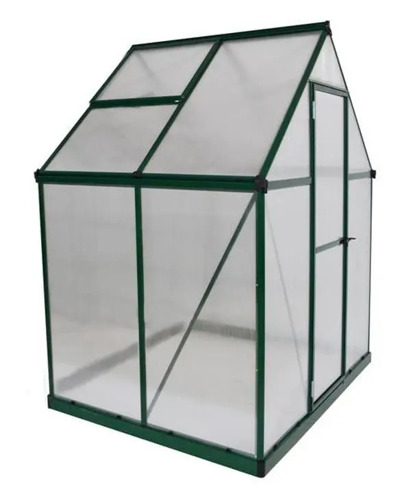 Palram - Canopia HG5005G Mythos Greenhouse - 6 x 4 ft. - Forest Green