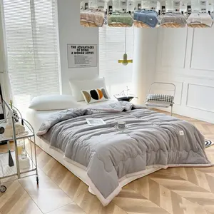 Ultra-Soft Summer Blanket, Cool Bedding for Summer, Soft Skin-Friendly Air Conditioning Blanket, Thin All-Season Blanket, Lightweight Throw Blanket, Lightweight Cozy Blanket