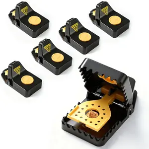 Mouse Glue Traps & Rat Deterrent - 4 Pack Household Pest Control Supplies