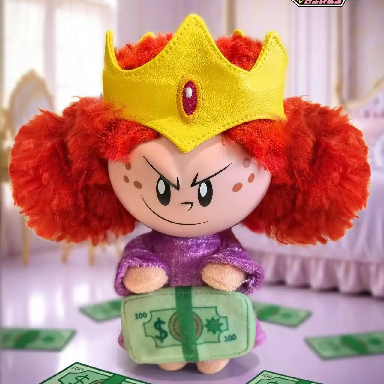 022 The Powerpuff Girls Good morning townsville Series Blind Boxes Plush Collectibles (Hidden Style Probability72:1)