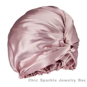 Silk Bonnet -  Pure Mulberry Silk - 6A Grade 22-Momme - Turban