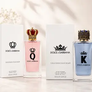 Dolce & Gabbana King and Queen Duo Bundle, 3.4 Oz Tester Eau de Parfum Spray