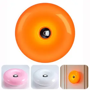 Charging Donut Wall Lamp, Desktop Decorative Table Light, Touch Control Bedside Ambient Light, Suitable for Bedroom Living Room Kids' Room Decor