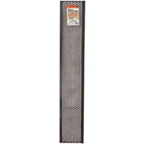 212 MAIN Gutter Screen - Brown Gutter Guard with Debris Block, Secure Hold, Snap-In Install (Model G636BR)
