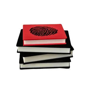 TinyBrights Light Up Book Stack: True Crime Bookshelf Decor by Chronic Concepts