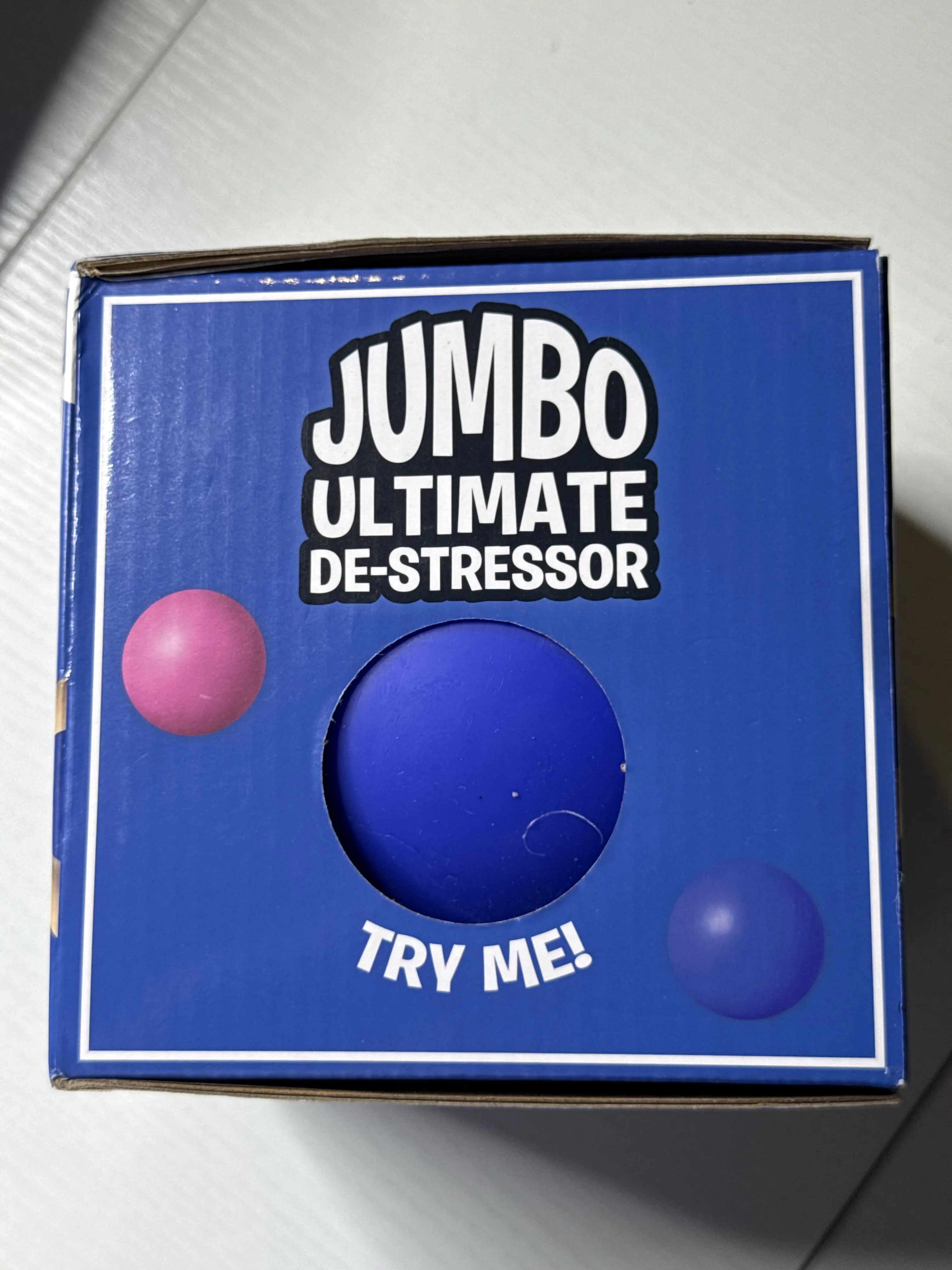 RMS Jumbo Ultimate De-Stressor Squishy Ball | Giant Sensory Stress Toy