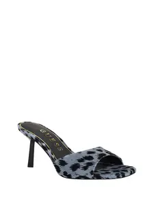 GUESS Female Carisse Velvet Stiletto Mule Sandals